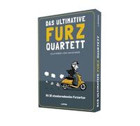 Das ultimative Furz-Quartett: Mit 32 atemberaubenden Furzarten | Lustiges Kartenspiel ab 2 Spielern für Kinder, Erwachsene und Spieleabende unter Freunden