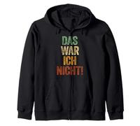 Das War ICH Nicht Funige T-Shirt Sprüche ICH War Das Nicht Felpa con Cappuccio