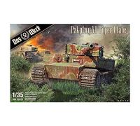 Das Werk DW35028 - Carro corazzato VI Tiger I Tardo, modello 1:35, con Zimmerit e ruote in acciaio, non assemblato