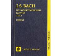 Das Wohltemperierte Klavier Teil I HN 9014: Urtext. Studien-Edition [Lingua tedesca]