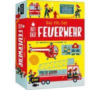 Das Xxl-Set - Bauen, Wissen... Bei Der Feuerwehr - (German Import) Book NUOVO