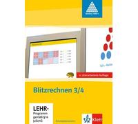 Das Zahlenbuch. 3. und 4.Schuljahr. Tafelbilder. Blitzrechensoftware. CD-ROM (für Windows ab 98 und Mac ab G4). Neubearbeitung
