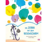 Das Zebra mit dem Regenschirm. Bilderbuch: Eine Tiergeschichte über Kooperation, Vertrauen und Zusammenhalt. Kunterbuntes Bilderbuch ab 3 Jahren, das den respektvollen Umgang miteinander fördert