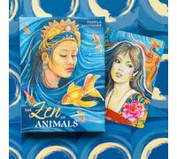 Das Zen Der Animali Carte Oracle Naturale Saggezza Pamela Matthews Blauer Angelo