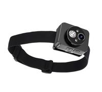 Dasbsug 120 ° Wide Angoli Testa Videocamera Faro Della Macchina Fotografica LED Fari Per Sport Con Visioni Notturne Capability 1920x1080 Sport Azione