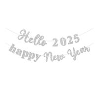 Dasbsug 2025 Fornitore di Capodanno Scintillante Carta Nero Oro Schema Alfabeti Per La Decorazione Domestica E La Decorazione Della Casa Eventi Celebrativi