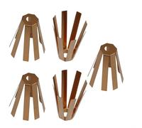 Dasbsug 5Pcs 8 Claw Golf Shaft Adapter Universale Ottone Golfs Spessori Angoli Regolabili Per La maggior parte Ottone Golf Shaft Shims