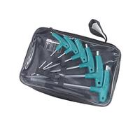 Dasbsug 6/9Pcs T Tipo Chiave Cacciavite Esagonale Chiave Esagonale Asta A Forma di Strumento A Mano Presa Estesa 1.5-10mm Manico Industriale T