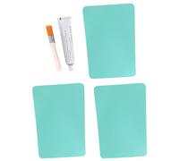 Dasbsug 6 toppe gonfiabili di riparazione in PVC per barche a zattera canoa kayak per barche gonfiabili kayak toppe di riparazione