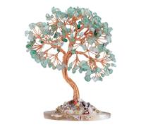 Dasbsug Artistico Cristallo Soldi Albero Fortunato Per Invitante Prosperità Per Vivere Spazio Naturale Cristalli Opzione Colore Pietra di Cristallo Naturale