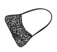 Dasbsug Borsa a tracolla con stampa leopardata per donna autunno ascellare PU pelle ascella shopping retrò pochette borsa stampa leopardo spalla per le donne retrò pochette borsa tendenza ascella