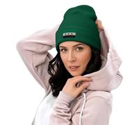 Dasbsug Cappello lavorato a maglia con bandierine siriane, morbido e confortevole, per attività all'aperto invernali e riunioni di eventi casual, alla moda, Verde, Taglia unica