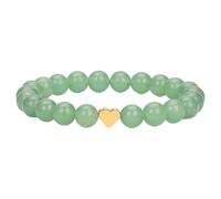 Dasbsug Ciondolo a forma di cuore in cristallo liscio multicolore con robusto cordino elasticizzato per donne e uomini unisex gioielli a cuore in cristallo elasticizzato, Misura unica, come descritto