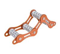 Dasbsug Compatta protezione per corda in lega di alluminio, adatta per spedizioni nel deserto, ad alto lavoro, previene danni, resistente protezione per corda in lega di alluminio per arrampicata su