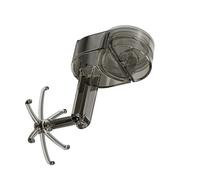 Dasbsug Gancio a ventosa con sei artigli da appendere alla parete girevole Organizzazione domestica 360 gradi gancio salvaspazio