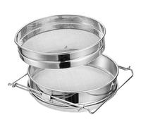 Dasbsug Heavy Duty Doppio Strato In Acciaio Inox Miele Filtro Fit Apicoltura Con Braccio Telescopico Regolabile Per 5 Galloni Secchio Miele Strumenti di Estrazione Filtro
