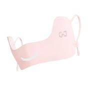 Dasbsug Ice Silk Respiratore Sport Outdoor Maschera Respiratore riutilizzabile Adatto per varie età Riutilizzabile Copertura del viso Protezione solare