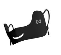 Dasbsug Ice Silk Respiratore Sport Outdoor Maschera Respiratore riutilizzabile Adatto per varie età Riutilizzabile Copertura del viso Protezione solare