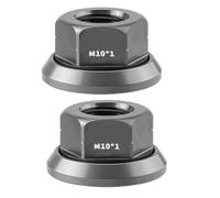 Dasbsug Leghe di alluminio Assi ruota bici Dado Bullone Flange Prima Ruota Posteriore Vite Per Fixed Gear Mountain Bike Resistente alle intemperie Dado Mozzo Dado