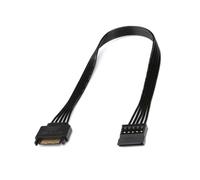 Dasbsug maschio del cavo di estensione di potere 15Pin 18AWG alla femmina per la parte di ricambio del rifornimento del cavo stagnato di rame