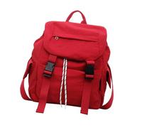 Dasbsug Minis Zaini leggeri Nylon Daypack Zaino per la scuola per donne ragazze Piccolo City Pack Zaini da donna per shopping viaggi Zaino da città piccola, Rosso
