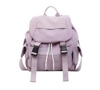 Dasbsug Minis Zaini leggeri Nylon Daypack Zaino per la scuola per donne ragazze Piccolo City Pack Zaini da donna per shopping viaggi Zaino da città piccola, Viola
