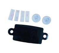 Dasbsug Porta tessere con presa sicura per parabrezza per una facile installazione che garantisce una chiara visibilità e un transponder per pass vecchi/grandi