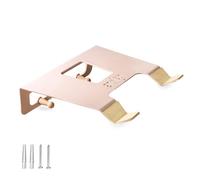 Dasbsug Portabici per biciclette da garage Appendiabiti da parete verticale e regolabile per bici da strada Staffe Morsetti Stand