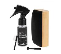 Dasbsug Portatile 4 In 1 Set di Pulizia Con Velluti Spazzole 60ml Detergente Pennelli Pennelli Per Optimals Record Cura Strumento Velluto Spazzola Per Dischi
