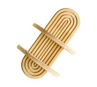 Dasbsug Scaffale da parete Arco Arco Arcobaleno Medio Secolo Mensola Galleggiante in Legno Supporto Appeso Per La Decorazione Della Camera Da Letto