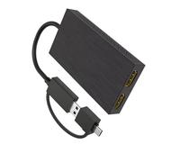 Dasbsug Trasferimento dati veloce da USB a convertitore display trasparente che supporta la risoluzione 4K 2K migliora l'efficienza visiva