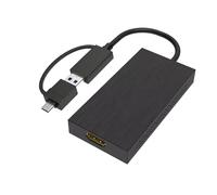 Dasbsug Trasferimento dati veloce da USB a convertitore display trasparente che supporta la risoluzione 4K 2K migliora l'efficienza visiva