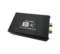 Dasbsug USB portatile in metallo aumenta la riproduzione ad alta risoluzione su laptop/telefoni senza driver 384 kHz audio da studio decoder ad alta fedeltà