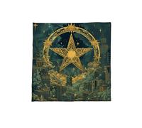 Dasbsug Velluti colorati Tarocchi Panno Tarocchi Lettura Portatile Gioco Mat Facile Pulizia Tessuto Tovaglia Tovaglia Tavolo Divinazione Tavolo