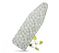 Dasellfa Copriasse da Stiro Universale, Copri Asse da Stiro, Copertura Asse da Stiro Con Coulisse in Gomma uso Combinato Asse da Stiro Salvaspazio e Ferro da Stiro a Vapore, 125×45cm