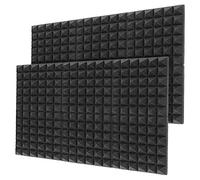 Dasertoe 12 Pezzi Seria 30X30X5CM Schiuma di Isolamento acustico di Cotone Isolamento acustico per la Schiuma di Isolamento acustico di Salvataggio Del Pianoforte