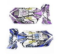 Dasertoe 2 Set RC Auto Carrozzeria Guscio Auto Copertura Ala Posteriore per 124017 124019 1/12 RC Auto Upgrade Parti Ricambio Accessori