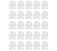 Dasertoe 25 Pezzi per Eve Plus Accessori Sacchetto di Polvere Robot Sacchetto di Immagazzinaggio della spazzatura Sostituzione Aspirapolvere Parti di Ricambio