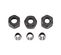 Dasertoe 3 Pezzi Series Set di Pinze Router Adattatore Testa Mandrino per Trapani Taglio Taglio Macchina Da Taglio Elettrico Router Fresa