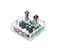 Dasertoe ' 6J1 preamplificatore Amplificatore per Cuffie amp 6J1 valvolare Buffer Kit DIY (6J1 preamplificatore valvolare Amplificatore Bordo + Parti di Guscio Trasparente)