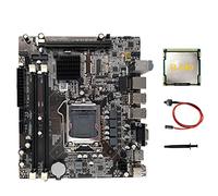 Dasertoe H55 Desktop Scheda Madre LGA1156 Supporta I3 530 I5 Serie 760 CPU DDR3 Memoria Scheda Madre+I3 540 CPU+ Interruttore+Grasso Termico