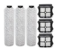 Dasertoe Kit di rulli e filtri compatibili con Floor One S3 e IFloor 3 cordless bagnato asciutto
