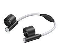 Dasertoe Ventilatore da collo Portatile USB Ricaricabile Muto Sport Mini Ventilatore da Collo per Ventilador Outdoor Ventole di Raffreddamento Nero