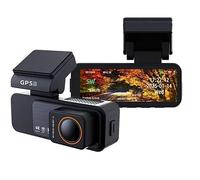 Dash Cam 4K, Telecamera Per Auto, DVR, Videoregistratore Per Visione Notturna, Wi-Fi Integrato, Supporto GPS, Doppio Obiettivo, Parcheggio 24 Ore Su(B60P-6M RC-KIT,64G)