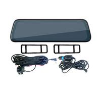 Dash Cam a specchio anteriore posteriore, telecamera per specchietto | Telecamera specchietto retro