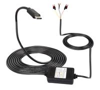 Dash Cam ACC Hardwire, USB Tipo C Hardwire Dashcam Kit Step-Down Cavo, 12V-24V
