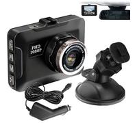 Dash Cam anteriore - DVR Car Driving Recorder, Screen Camera Dash Cams | Accessori Auto Visione Notturna Dash Cam con ADAS, grandangolo integrato GPS Parcheggio Monitor Motion Loop Registrazione