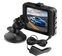 Dash Cam anteriore e posteriore - 1080p FHD telecamera per auto con visione notturna | grandangolo 170°, scheda SD da 64 GB, GPS e WiFi integrati, sensore G, monitor parcheggio, registrazione in loop