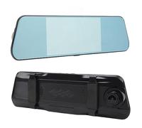 Dash Cam Anteriore Posteriore, 1080P HD Registrazione di Guida Visione Notturna Grandangolo da 170 Gradi Impermeabile, Display Touchscreen IPS da 5,5 Pollici per Auto
