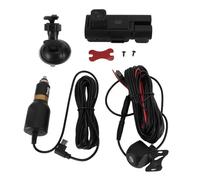 Dash cam canali HD HD 1080p angolare angolo posteriore all'interno a macchina automobilistica con anello che registra il monitoraggio del parcheggio 24 ore per veicoli